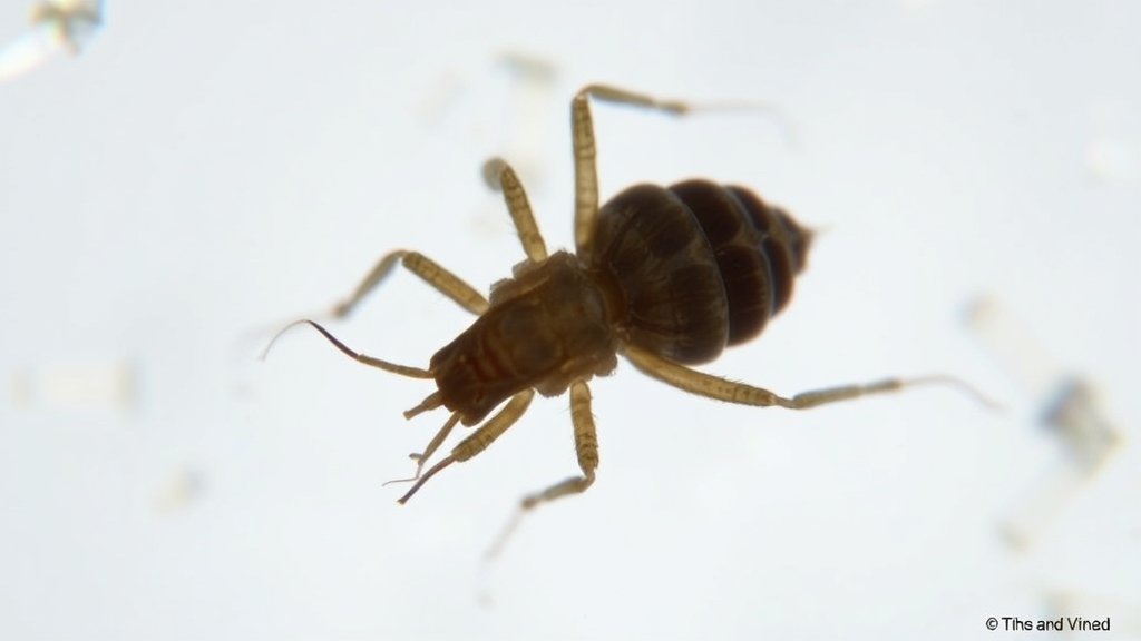 An image of a predatory mite under a microscope, with a caption explaining its importance in biological control.