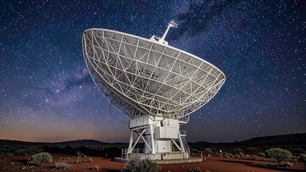 दक्षिण अफ़्रीका में एसकेए-मिड टेलीस्कोप ने पहला फ़्रिंज मील का पत्थर हासिल किया