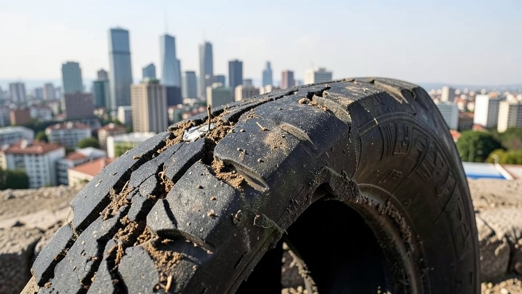 टायर रबर का क्षय: एक संभावित खतरनाक रासायनिक कॉकटेल