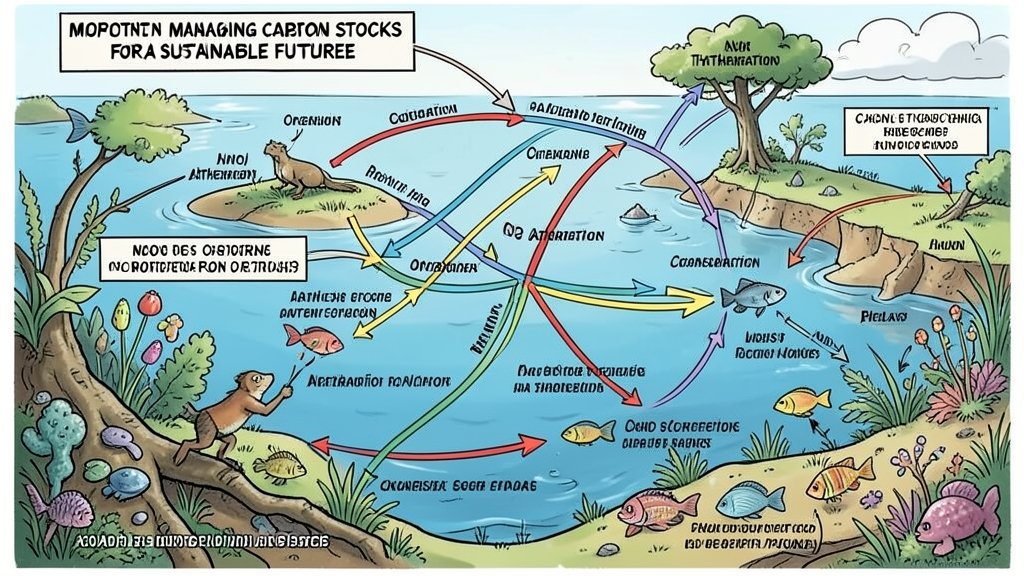 कार्बन स्टॉक के प्रबंधन में कार्बन चक्र का एकीकृत दृष्टिकोन आवश्यक है