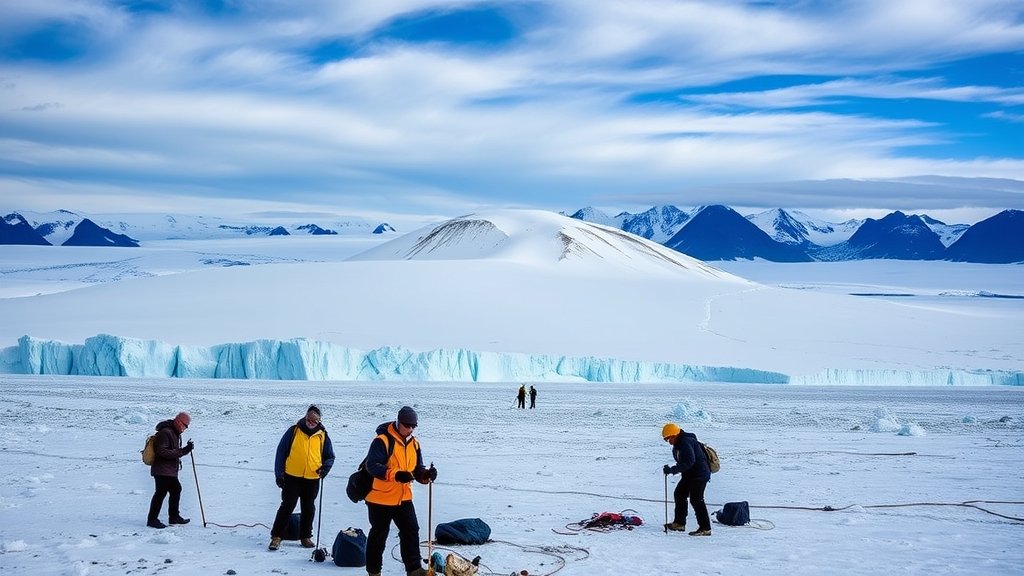 ग्रीनलैंड का विशाल प्रूडहो बर्फ का गुंबद: वैज्ञानिकों की चिंता का कारण