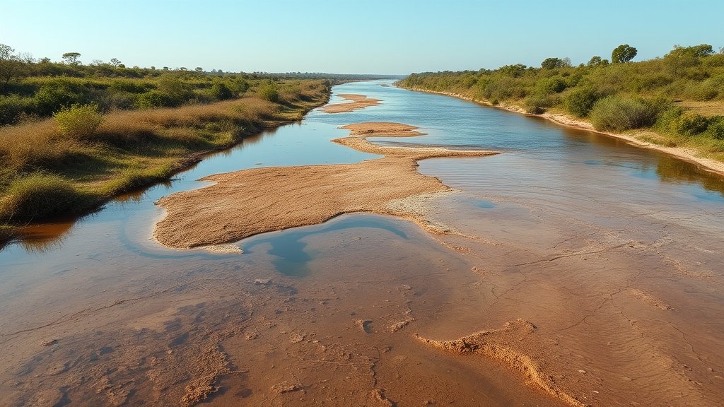 पृथ्वी के शुष्क होते हेडवाटर्स का विस्तार स्केलिंग कानूनों से पता चलता है