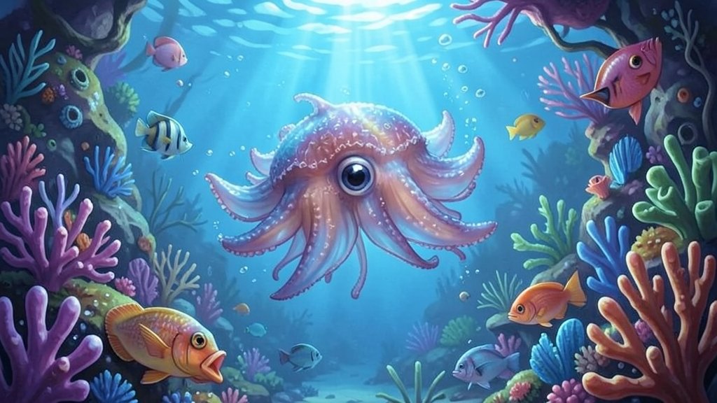 एक जेलीफ़िश का चित्र जो पानी में तैर रही है, इसके आसपास के वातावरण को दर्शाते हुए, जो जीवन की जटिलता और नींद के महत्व को प्रकट करता है