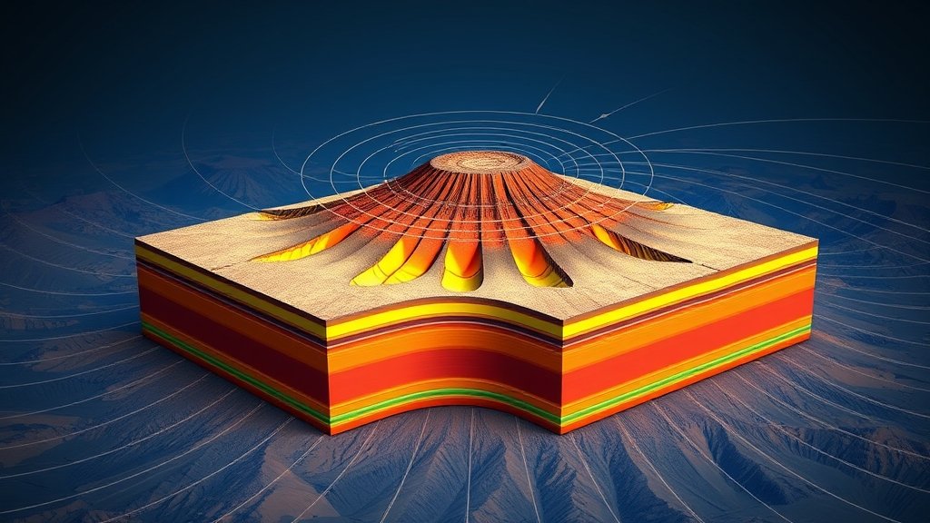 ला पाल्मा द्वीप की पपड़ी संरचना का 3D एयरोमैग्नेटिक मॉडलिंग से अनुमान