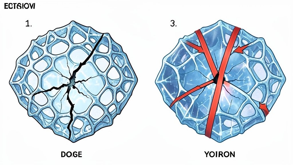 क्रायोजेनिक तापमान पर जिपिंग एक्शन के माध्यम से ऑर्गेनिक क्रिस्टल स्व-उपचार