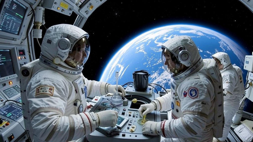 चीनी अंतरिक्ष यात्री अंतरिक्ष स्टेशन पर महत्वपूर्ण प्रशिक्षण और प्रयोग करते हैं