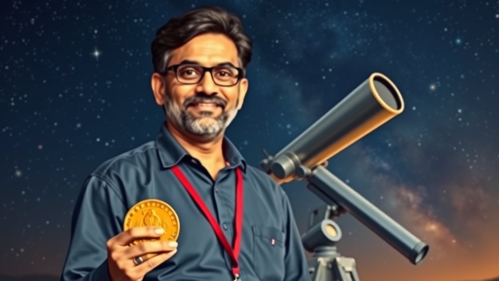 भारतीय मूल के खगोलशास्त्री ने जीता यूके का रॉयल एस्ट्रोनॉमिकल सोसाइटी गोल्ड मेडल