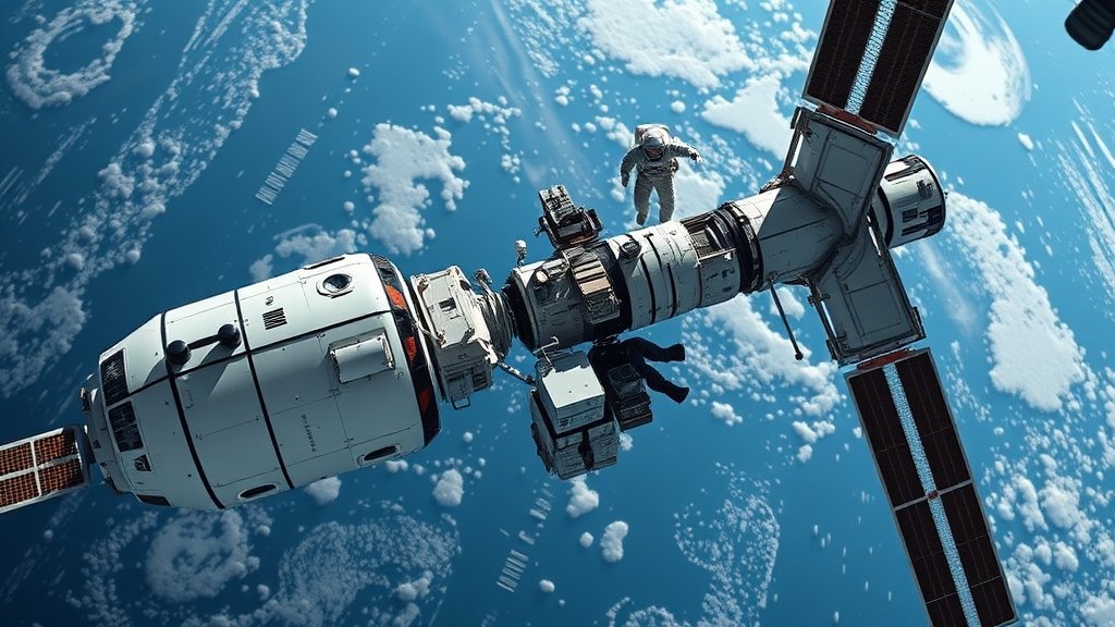 अंतर्राष्ट्रीय अंतरिक्ष स्टेशन को मिला नया कमांडर: क्रू-11 ने रोस्कोस्मोस को सौंपी कमान