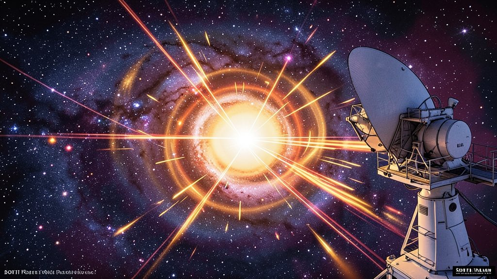 दक्षिण ध्रुव दूरबीन ने आकाशगंगा के केंद्र के पास ऊर्जावान स्टेलर फ्लेयर्स का पता लगाया