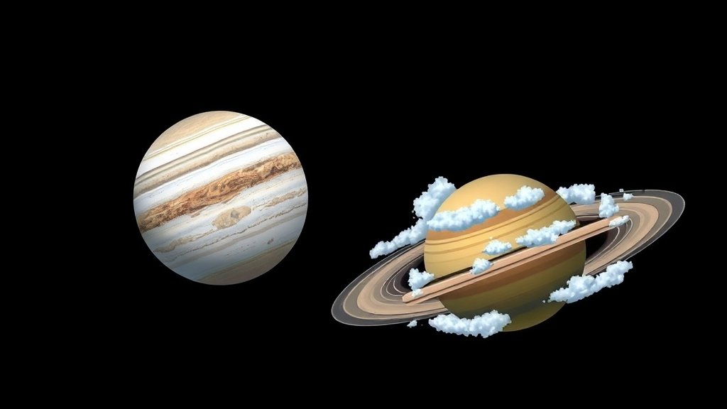 बृहस्पति और शनि के ध्रुवीय मौसम में अंतर का रहस्य